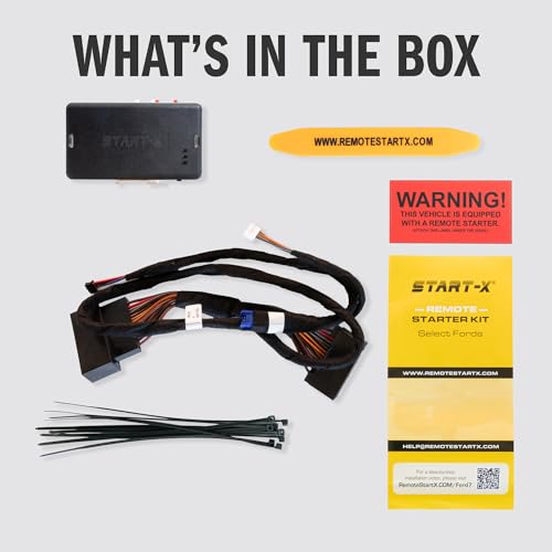 Start-X Remote Starter Kit for Ford F-150 (2015-2019), F-250 (2017-2019), Ranger 2019 | Plug n Play | Settings Enabled in The Dash