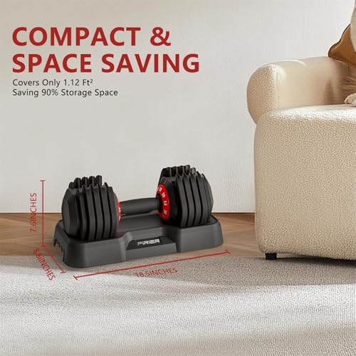 Adjustable Dumbbell 55LB Dumbbells Weight