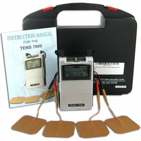 New Tens 7000 2nd Edition - Most Powerful Unit (OTC) Muscle Stimulator Machine - Megean