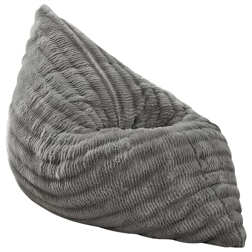 Hobestluk 3 in 1 Bean Bag Chair Giant Bean Bag Chairs Convertible Bean Bag Floor Cushion with Machine Washable Cover