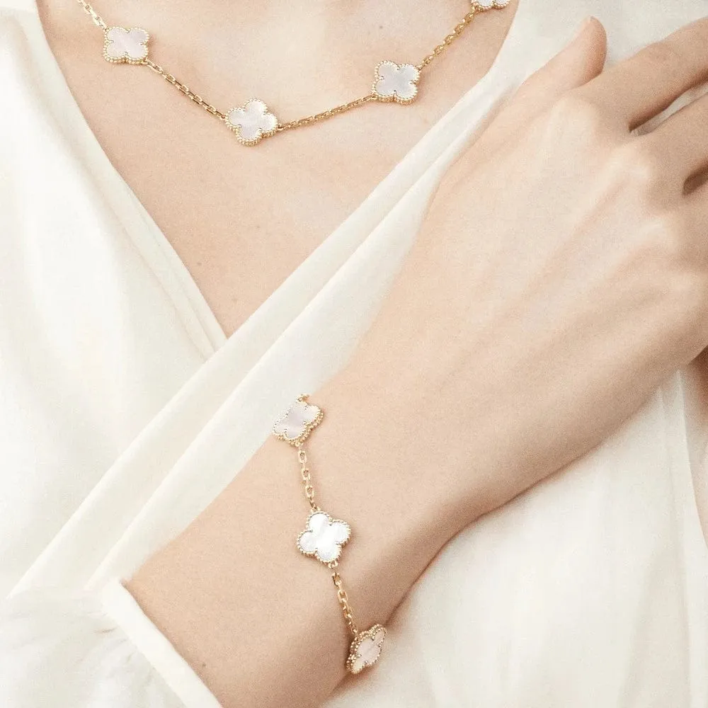 Inspired VA Vintage Alhambra Clover Leaf Bracelet