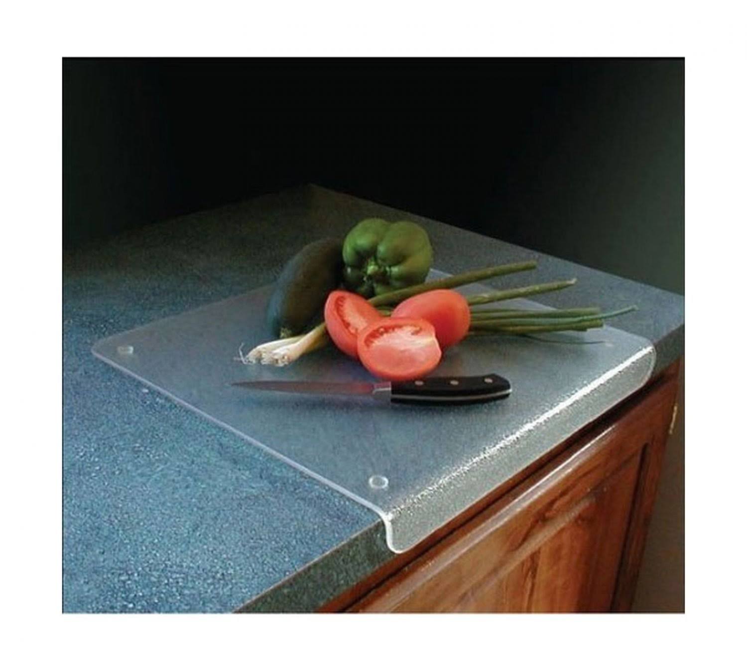 Acrylic Plastic Products Counter Protector with Lip, 15-inch by 15-in