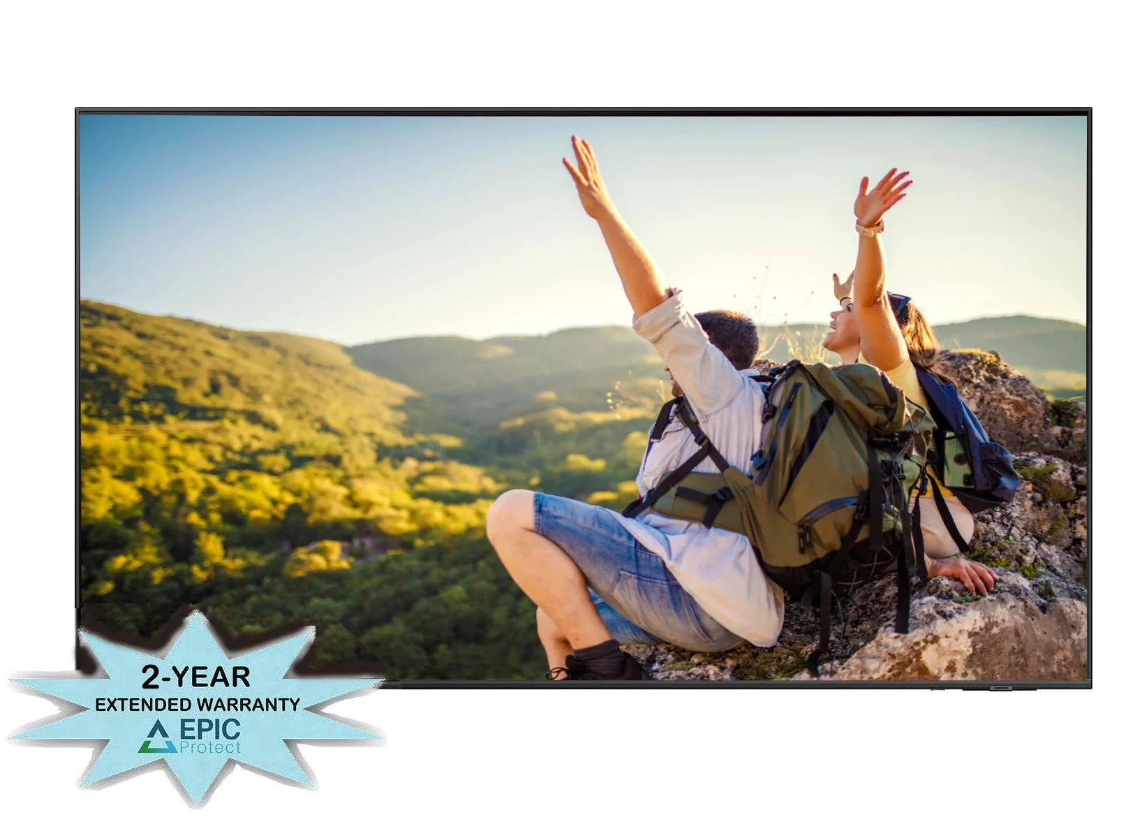 Samsung QN75Q60CAFXZA 75" QLED 4K Quantum HDR Dual LED Smart TV with an Additional 2 Year Coverage by Epic Protect (2023)