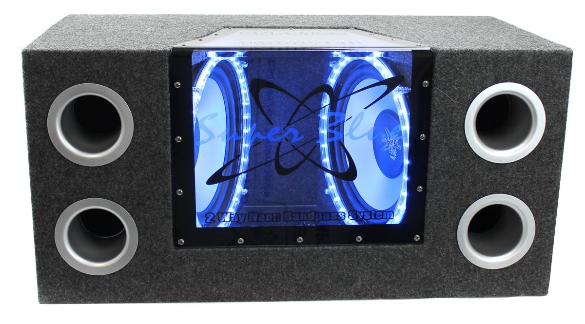 Pyramid Subwoofers (2 Pack) & Boss Amp (2 Pack) & Soundstorm Wire Kit (2 Pack)