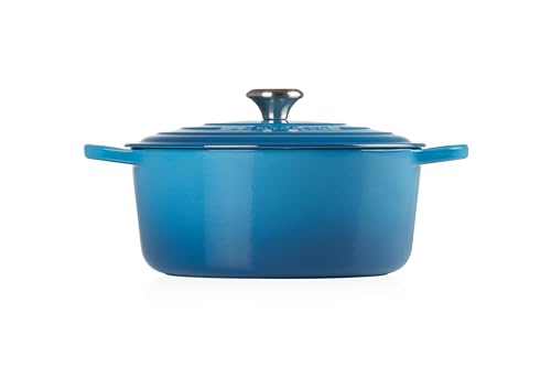 Le Creuset Enameled Cast Iron Signature Round Dutch Oven, 5.5 qt., Cerise