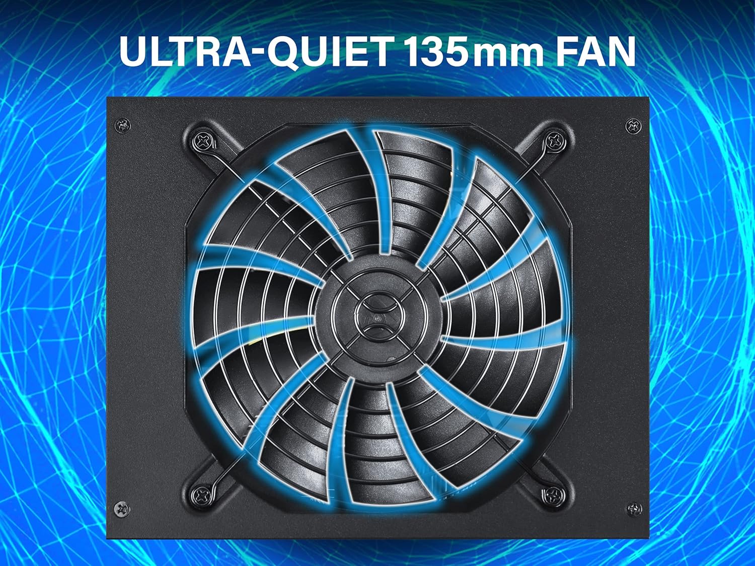 Rosewill PMG850 80 Plus Gold Certified 850W Fully Modular Power Supply | ATX, 12V v2.3, EPS 12V v2.92 | 135mm Quiet Fan | 5 Year Warranty
