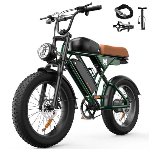 Electric Bike for Adults,Peak 1000W/1500W Motor,20/28MPH 55-150Mile ebikes for Adults with 10.4AH/13AH/26AH Battery