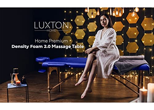 Luxton Home Premium Foam Massage Table Portable Foldable Massage Bed Height Adjustable