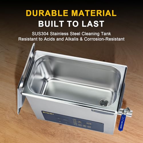 3L Ultrasonic Cleaner, One-Touch Cleaning, Heating, Dual-Frequency, Sweep Frequency, Touch Ultrasonic Cleaning Machine for Labs,Carburetor,Jewelry
