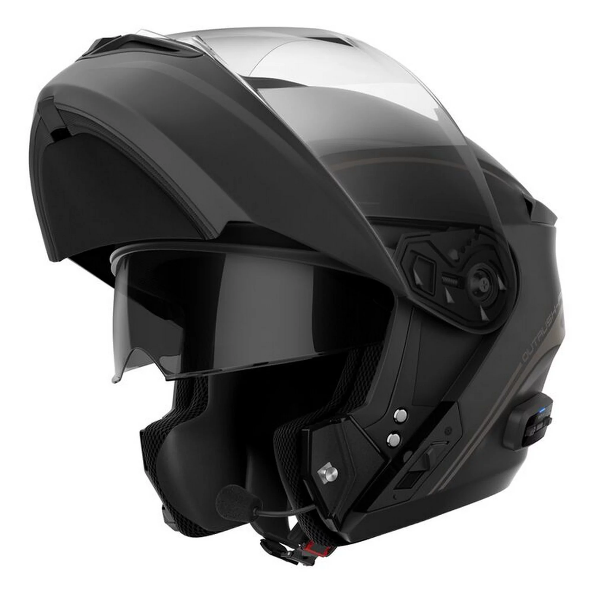 SENA Outrush R Modular Motorcycle Helmet Black XL