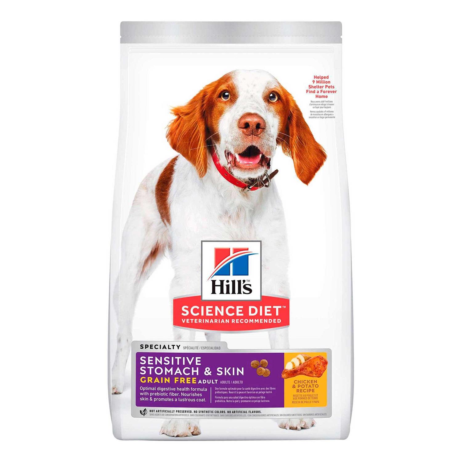 Hill's Science Diet Sensitive Stomach Skin Grain Free Chicken Potato Recipe Adult Dry Dog Food - Pet Supplies online store