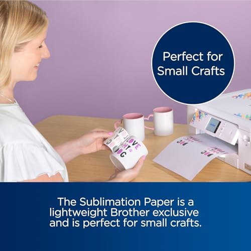 Brother Sublimation Printer and 4-Color Sublimation Ink Cartridge Set