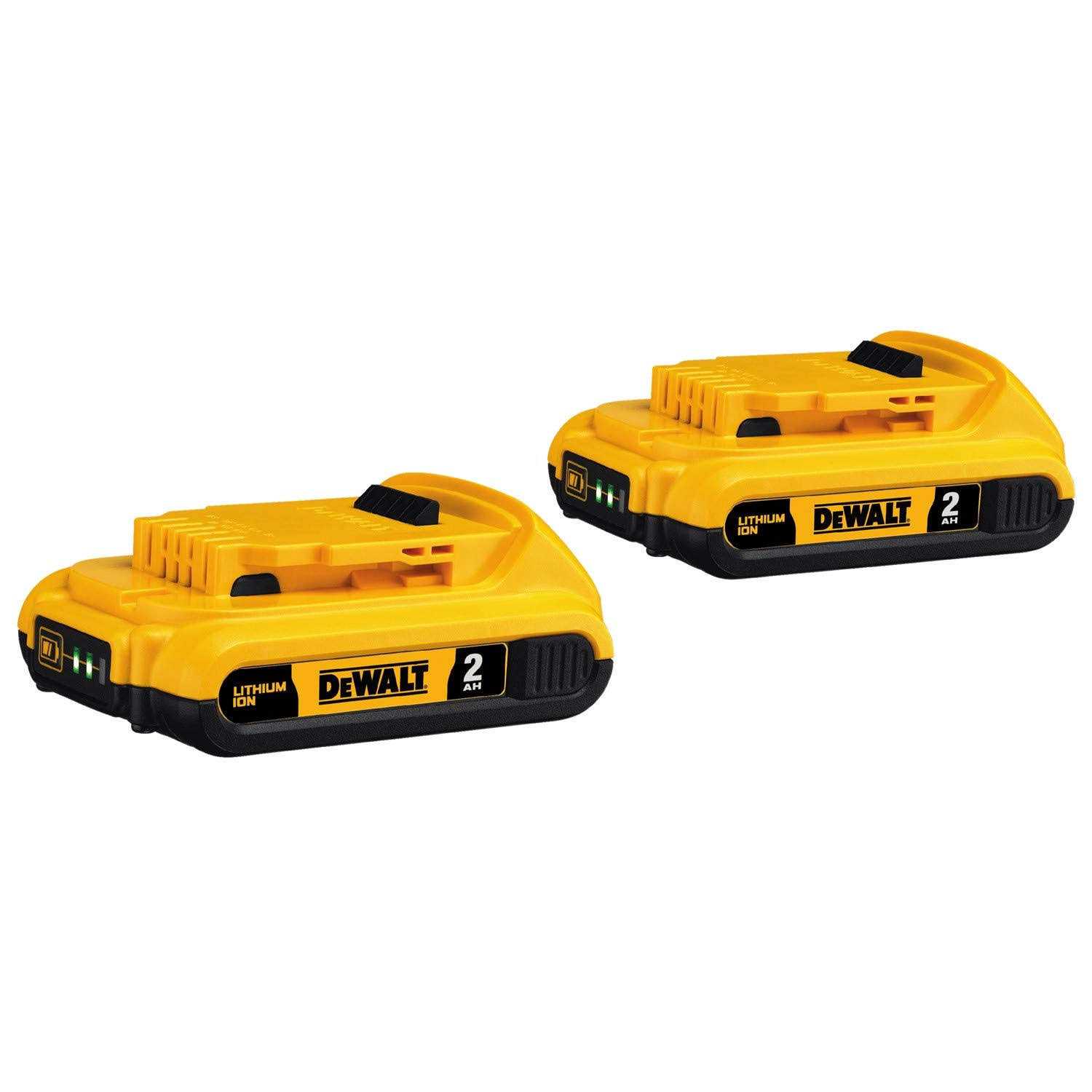 DeWalt 20V MAX Compact Ion Battery DCB203-2 - Shop Hardware Tools Online Store