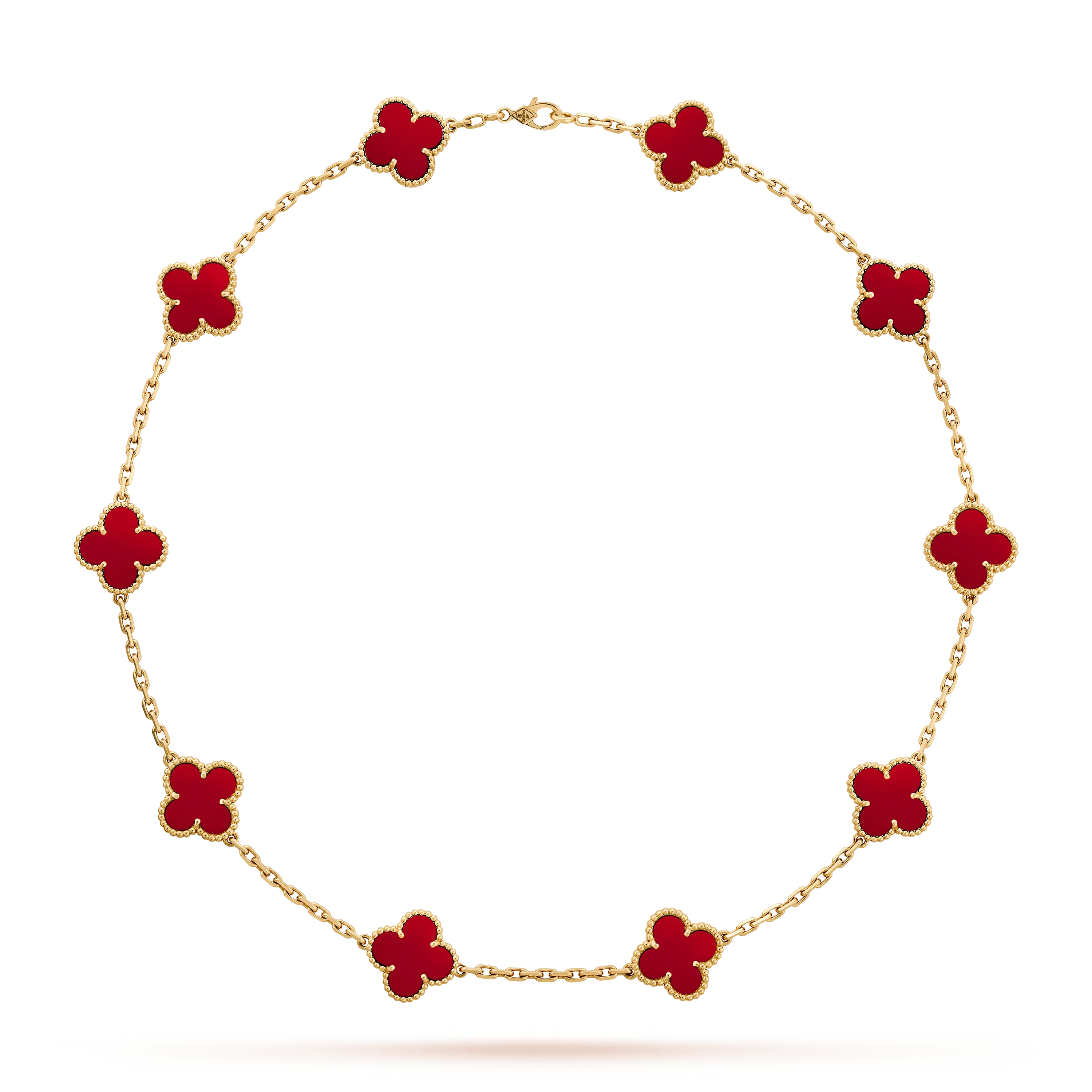 Inspired VA Sweet Vintage Alhambra Clover Leaf Necklace-10 Motifs