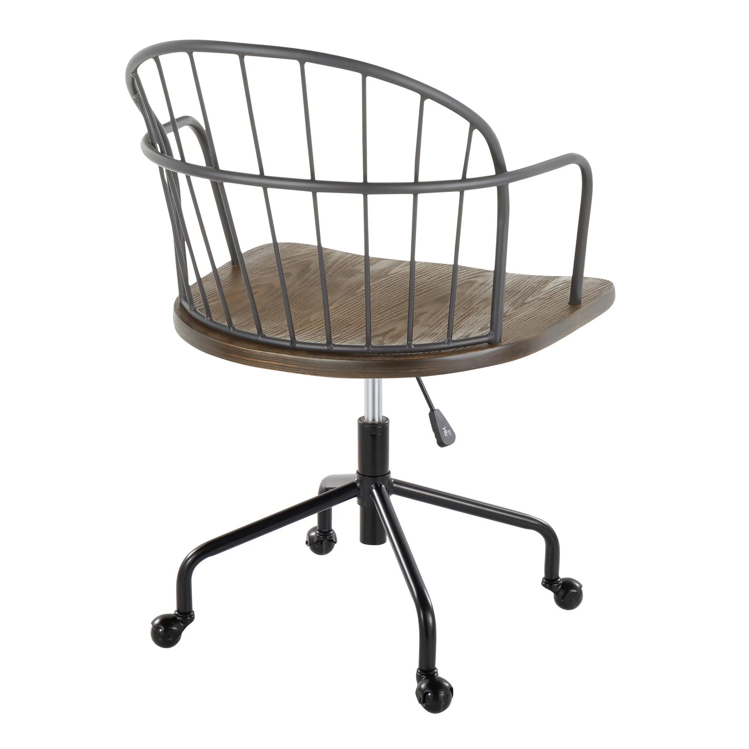 Adjustable Farmhouse Office Chair - 24.0 | Style & Comfort