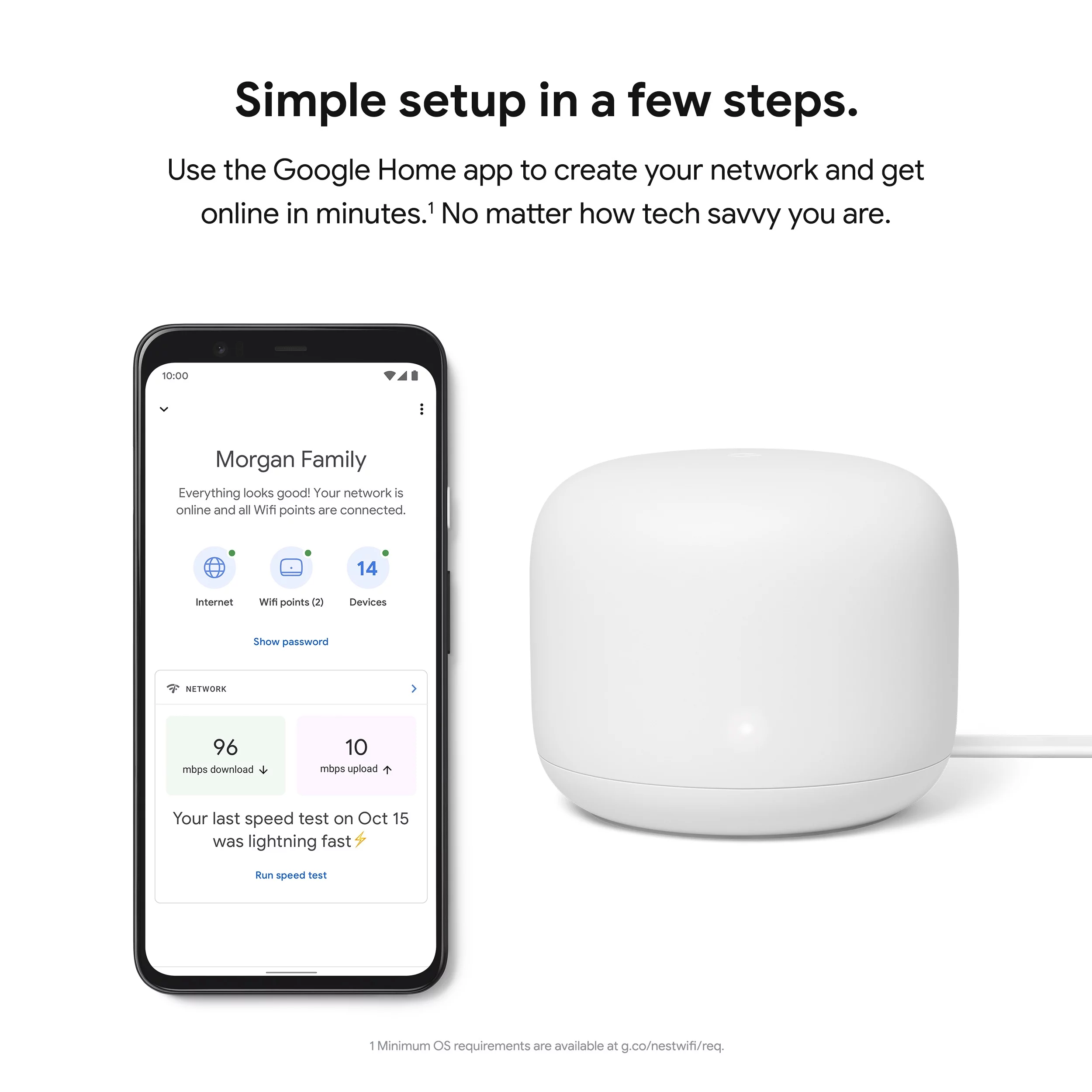 Google Nest Wifi Point (Sand)