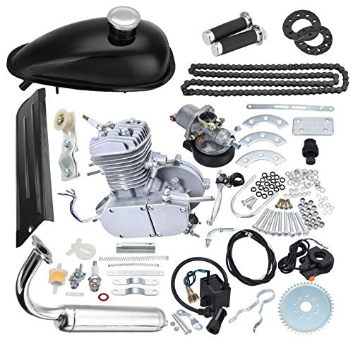 Upgraded Complete 2-Stroke 80cc Motorized Bike Bicycle Cycle Petrol Gas Motor Engine Kit