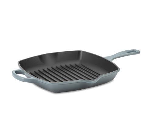 Le Creuset Signature Cast-Iron Square Grill Pan, 10