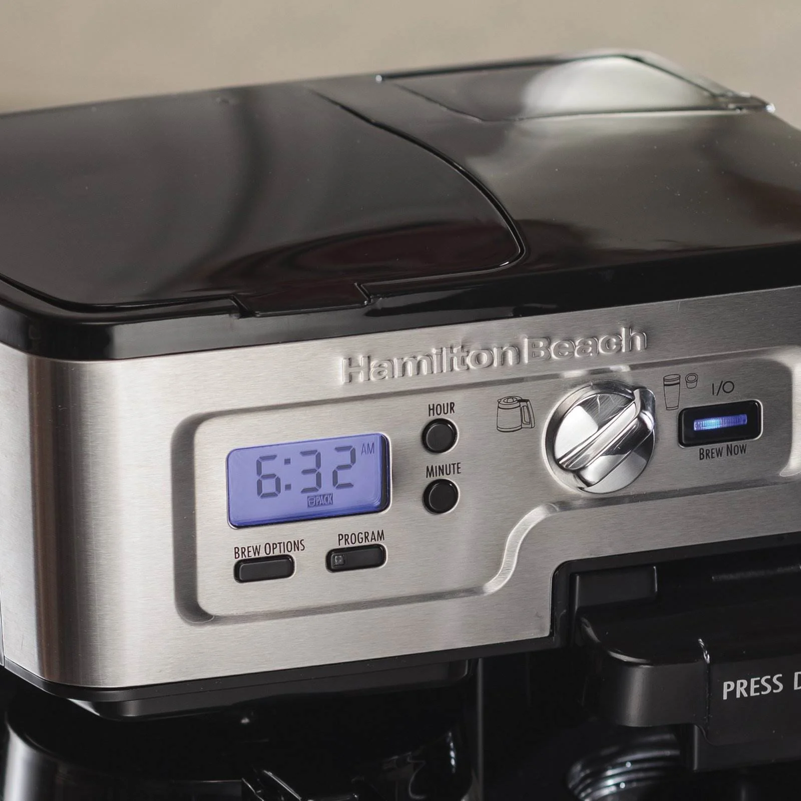 Hamilton Beach 2-Way FlexBrew 1-12 Cup K-Cup Ready Coffee Maker Brewer 49983