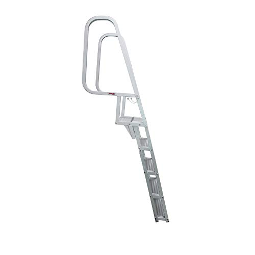 Extreme Max 3005.4122 Deluxe Flip-Up Dock Ladder - 6-Step