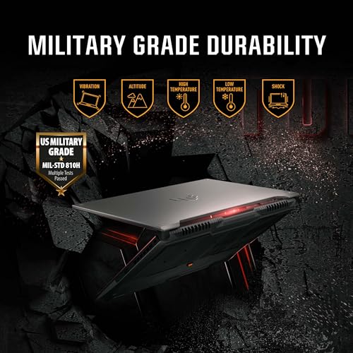 ASUS TUF Gaming A16 Gaming Laptop, 16” FHD+ 16:10 165Hz Display, AMD Ryzen™ 9 7940HX, NVIDIA® GeForce RTX™ 4060, 16GB DDR5, 512GB PCIe Gen4 SSD