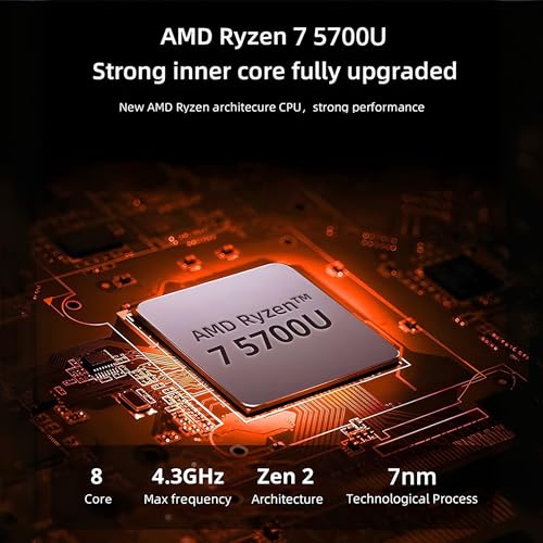 HP Newest 17.3'' IPS FHD Anti-Glare Display Laptop, AMD Ryzen 7 5700U Processor (Beats i9-10885H), Wi-Fi 6, Long Battery Life, Webcam, Bluetooth