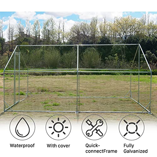 Large Metal Chicken Coop