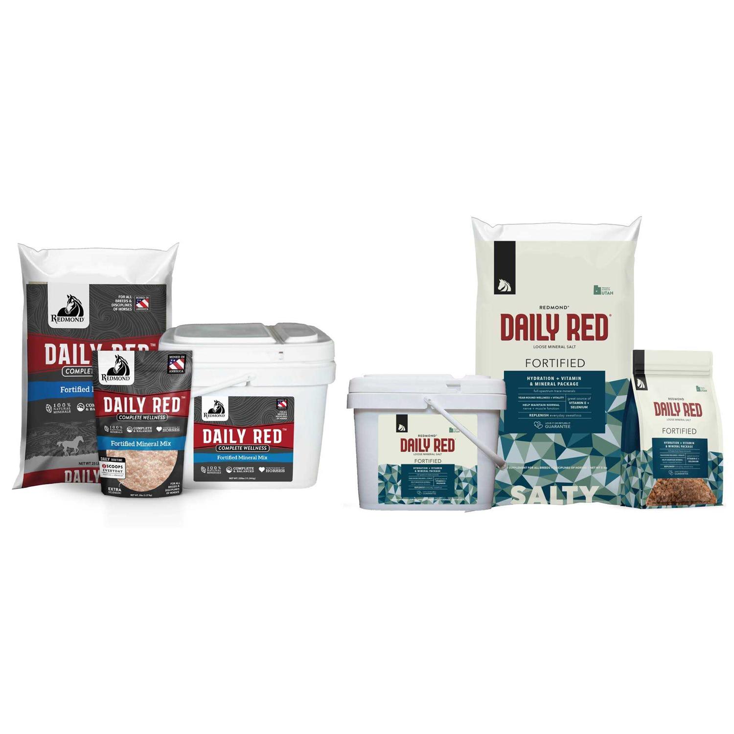 Daily Red Complete Wellness Fortified Mineral Mix Supplement for Horses - Sports Supplies Online Store