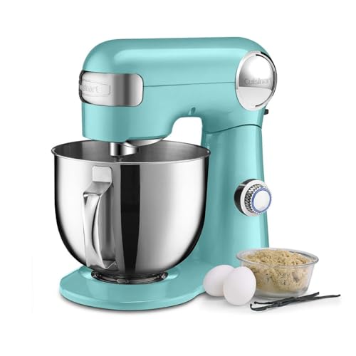 Cuisinart SMD-50BC Precision Pro 5.5-Quart Digital Stand Mixer With 12-Speeds, 3 Preprogrammed Food Prep Settings, Mixing Bowl, Whisk