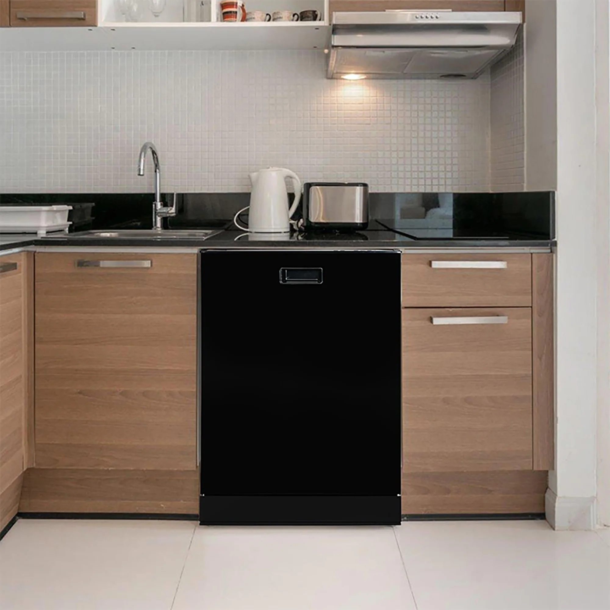 Equator 24" Built-In Dishwasher with 8 wash settings, Quiet operation and Touch Button Control Panel Made in Europe