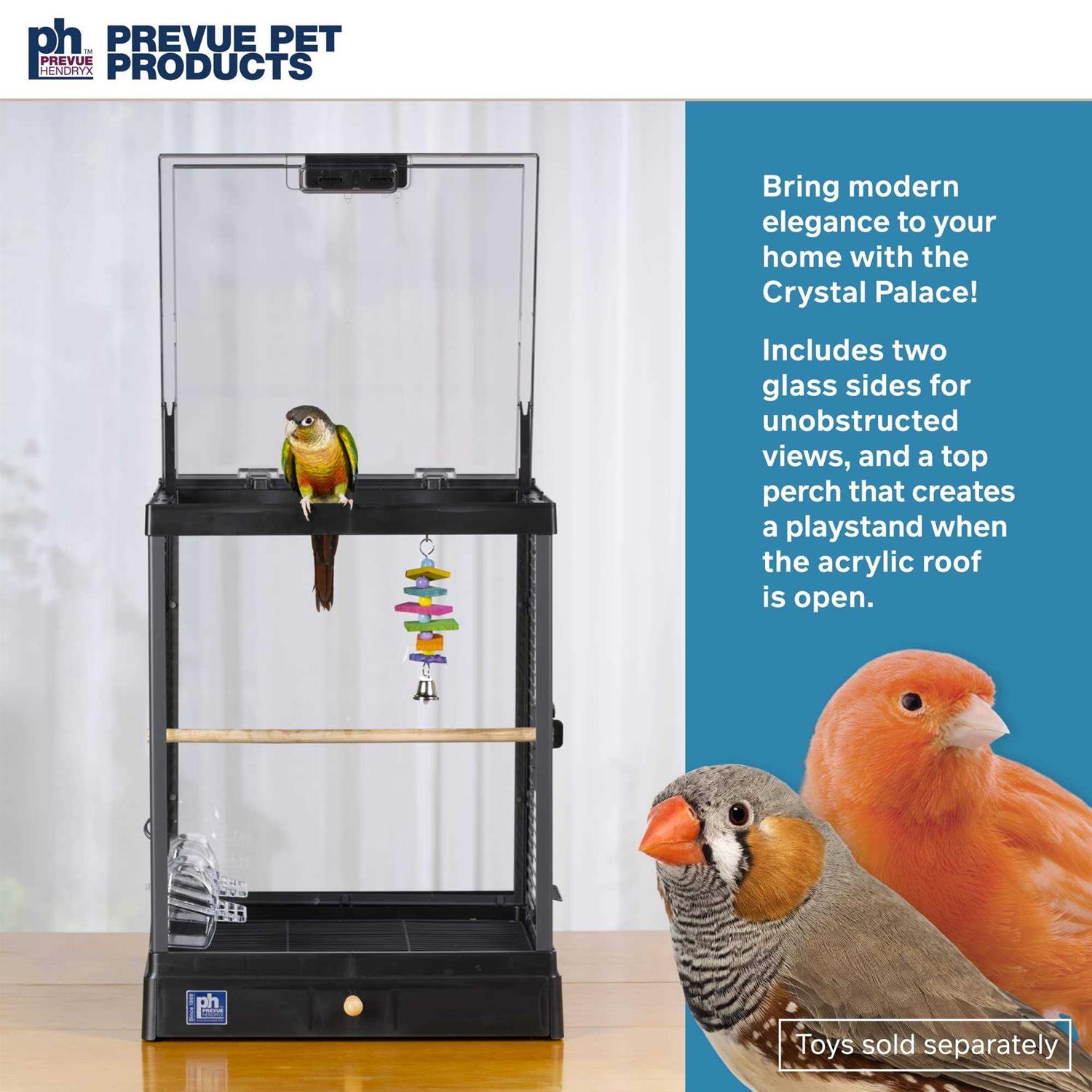 Prevue Pet Products Crystal Palace Bird Cage - Pet Supplies online store