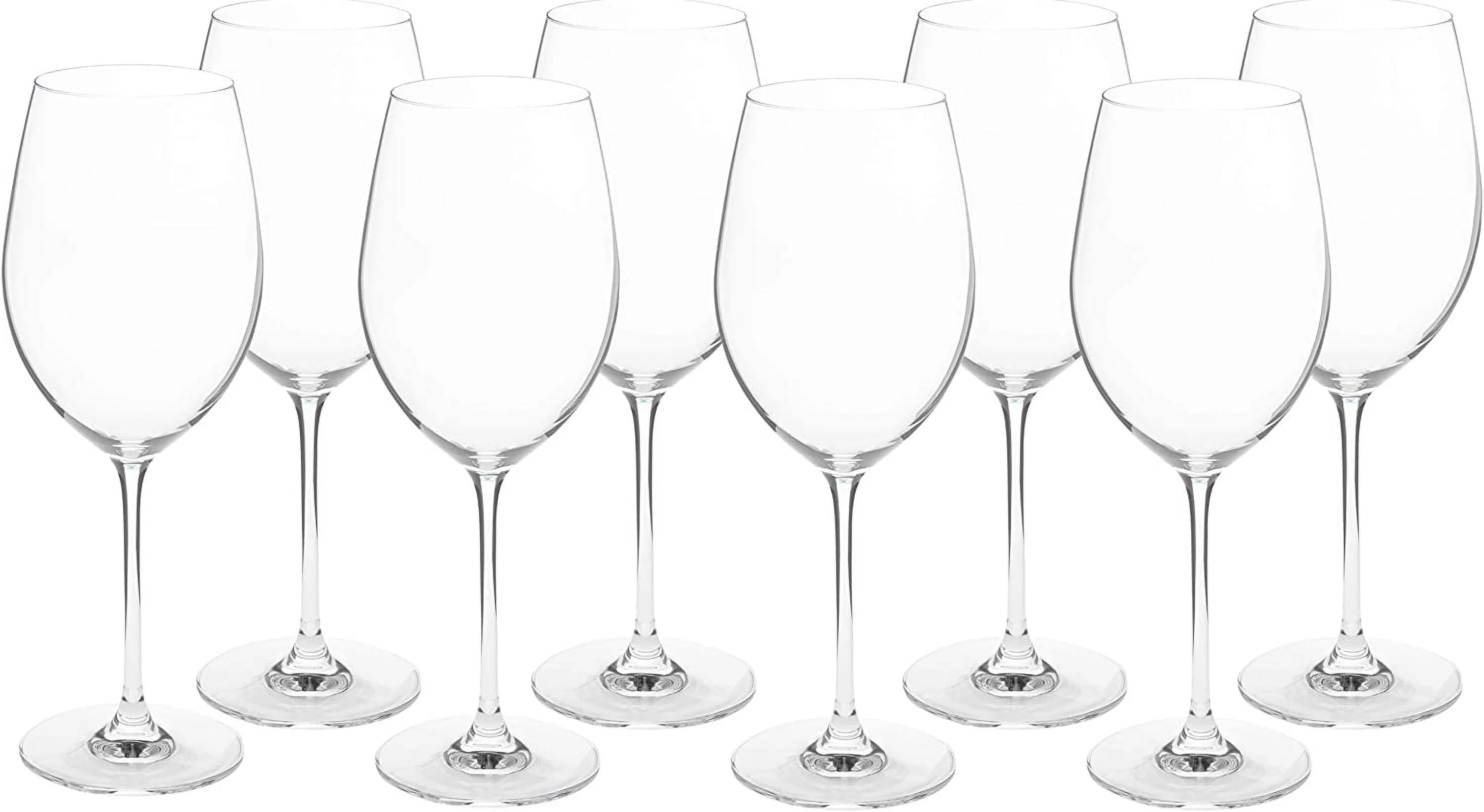 Marquis by Waterford Moments Red Wine 19.5 fl oz Set of 8, Crystalline, Clear