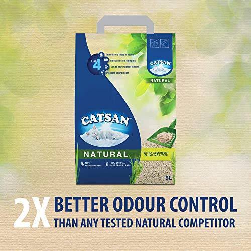 Catsan Biodegradable Natural Clumping Cat Litter 8L