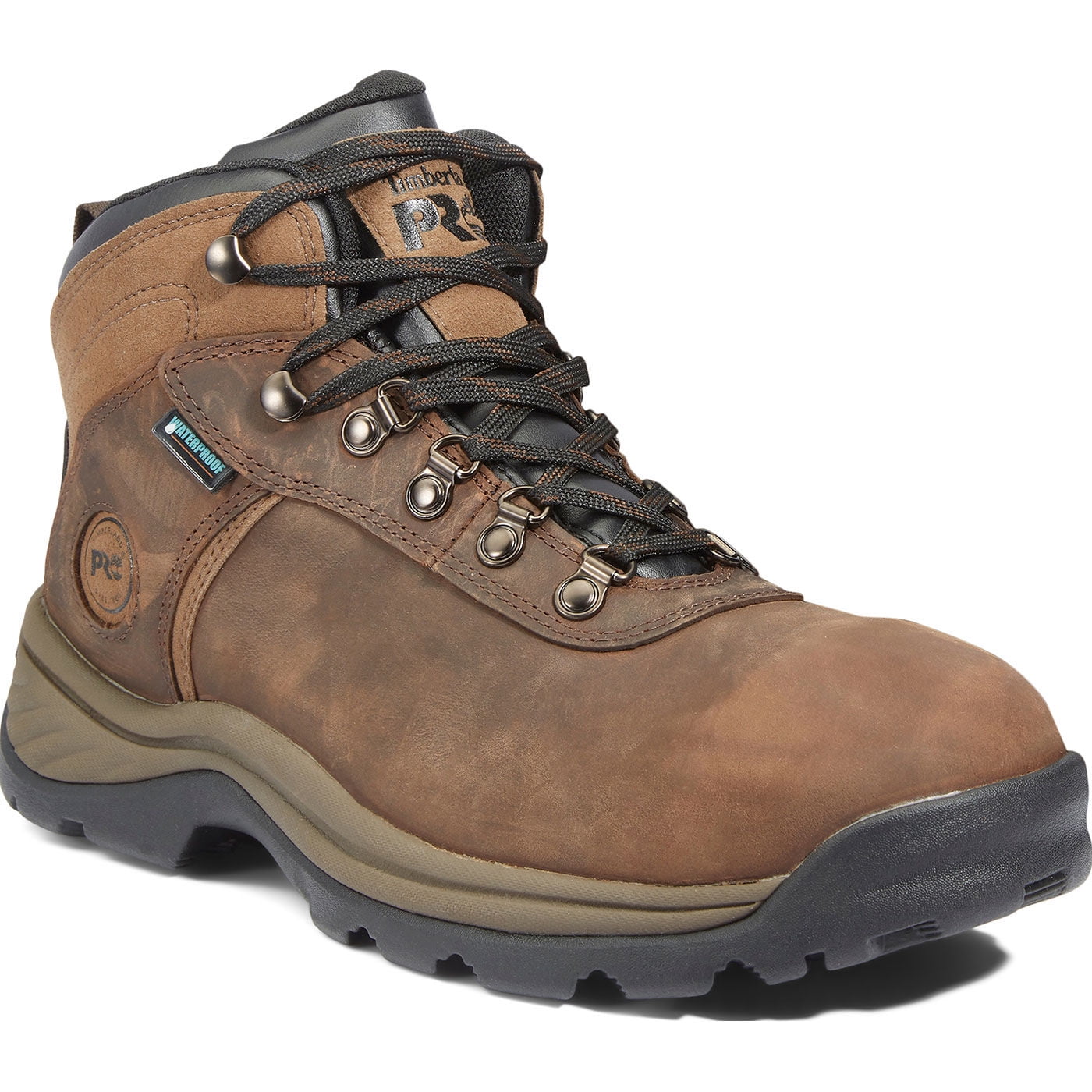 Timberland PRO Flume Mid Men's Steel Toe Electrical Hazard Waterproof Work Hiker Size 10(M) - Curated Treasures Market