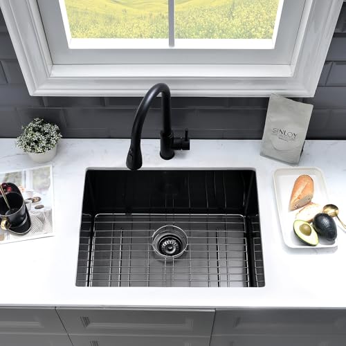 Stainless Steel Laundry Sink Undermount-VASOYO 23x18x13 Undermount Laundry Sink Stainless Steel Utility Sink 16 Gauge Single Bowl Laundry Room Sink