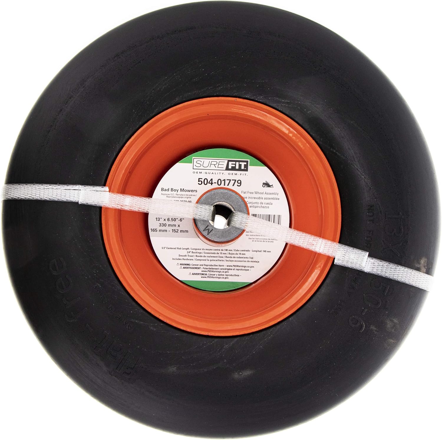SureFit Wheel Assembly for RZT BB FF Series Lawn Mowers 13x6.5-6 Pack of 2