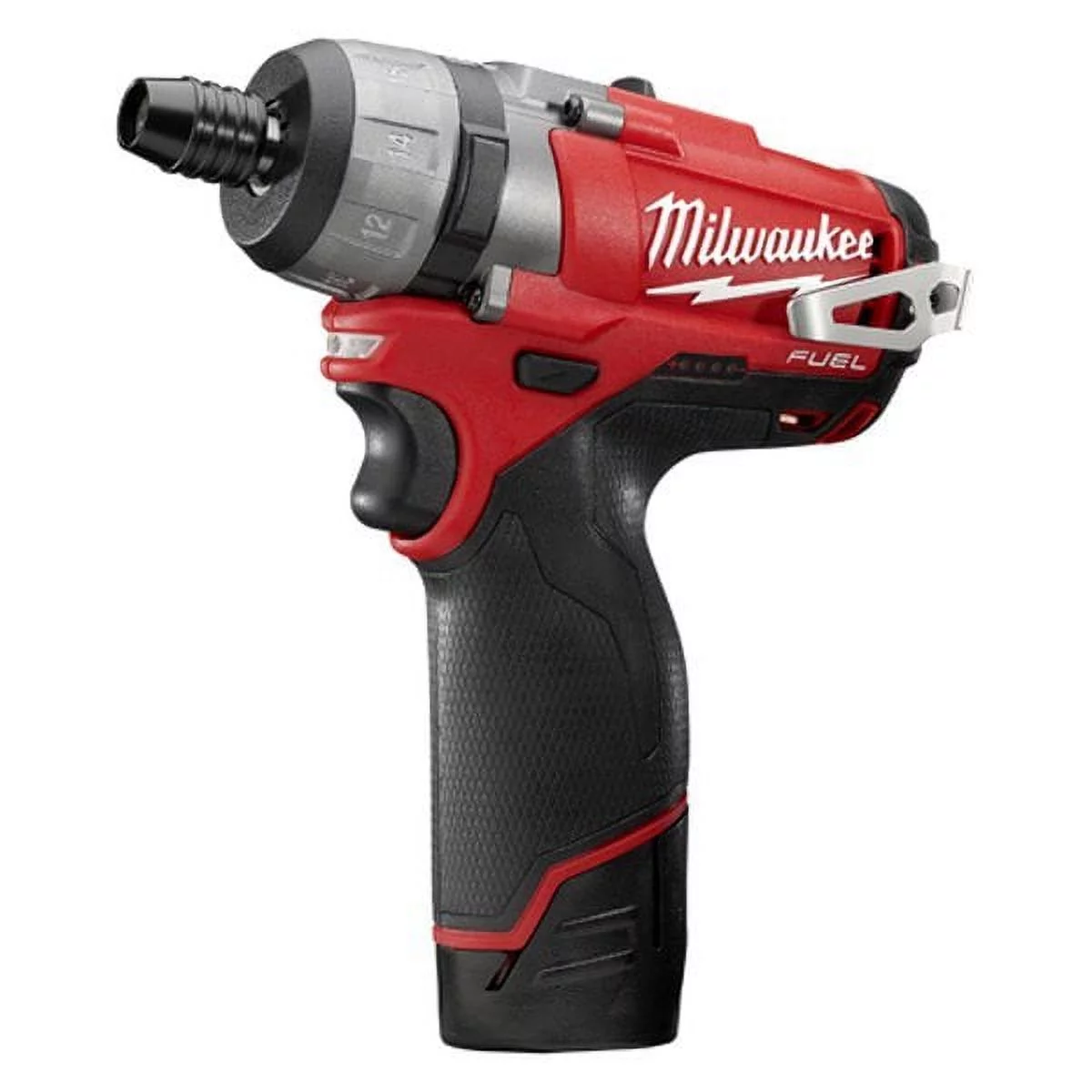 Milwaukee M12 Fuel 1/4" Hex 2-Spd Scrwdriver Kit