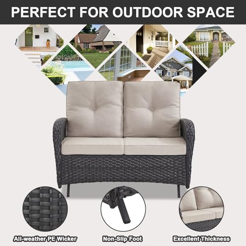 Patio Club Chair Wicker Chairs