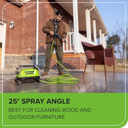Greenworks 2000 PSI 1.2 GPM Pressure Washer (Open Frame GPW2003) GPW2003