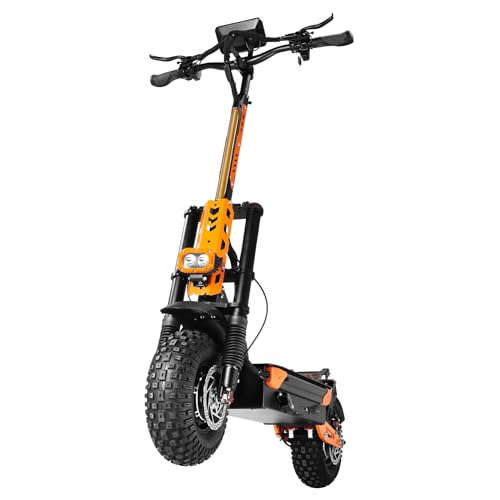 Electric Scooter for Adults 7000W Power Dual Motors Top Speed 55MPH 60V 33Ah Battery 65+ Miles Range 13" All-Terrain Tires Adjustable Handlebar