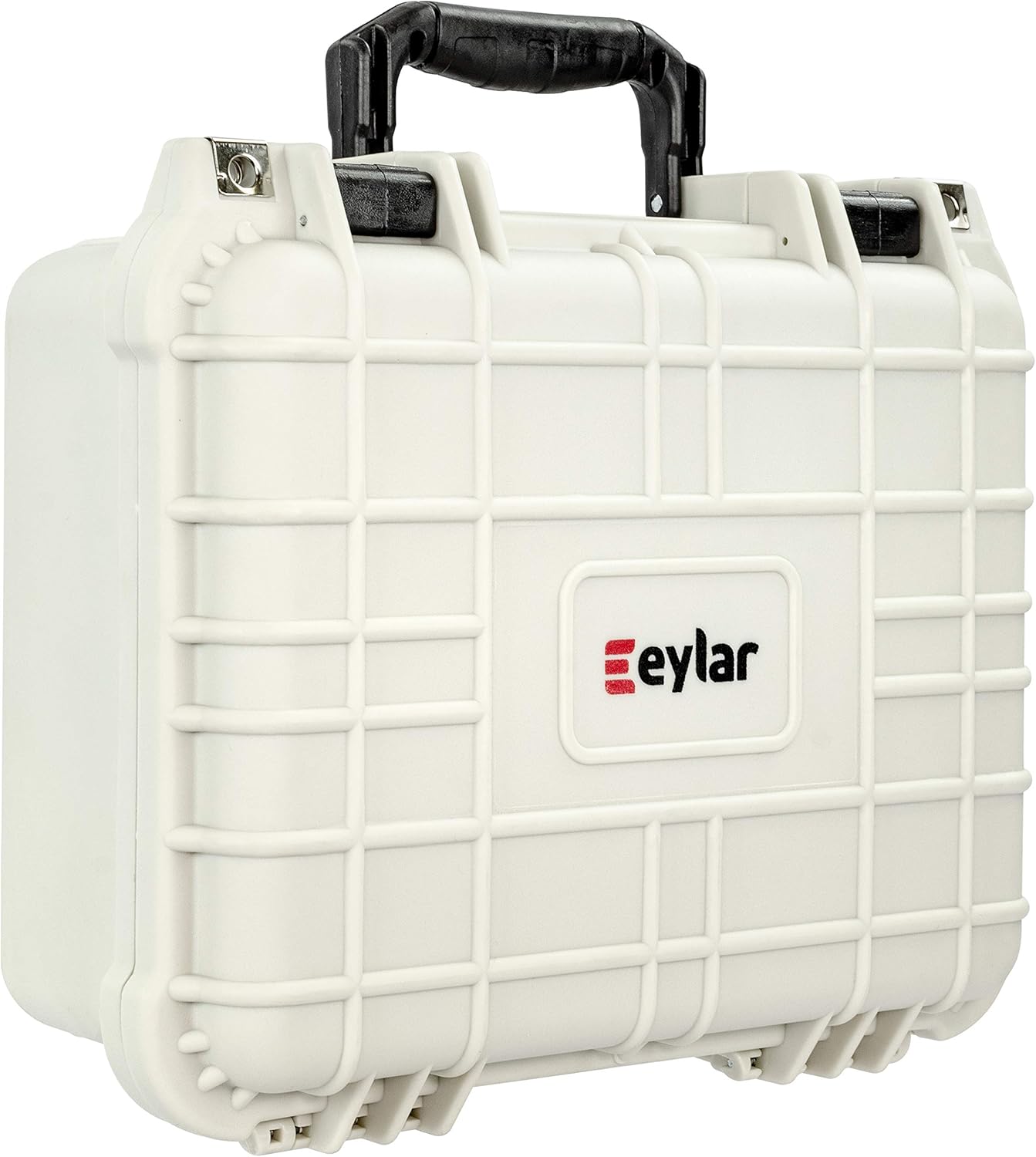 Eylar Protective Hard Camera Case Water & Shock Proof w/Foam TSA Approved 13.37 Inch 11.62 Inch 6 Inch Polar White