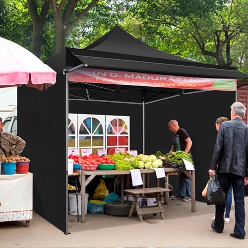 COBIZI 10x10 Pop Up Canopy Tent with Awning