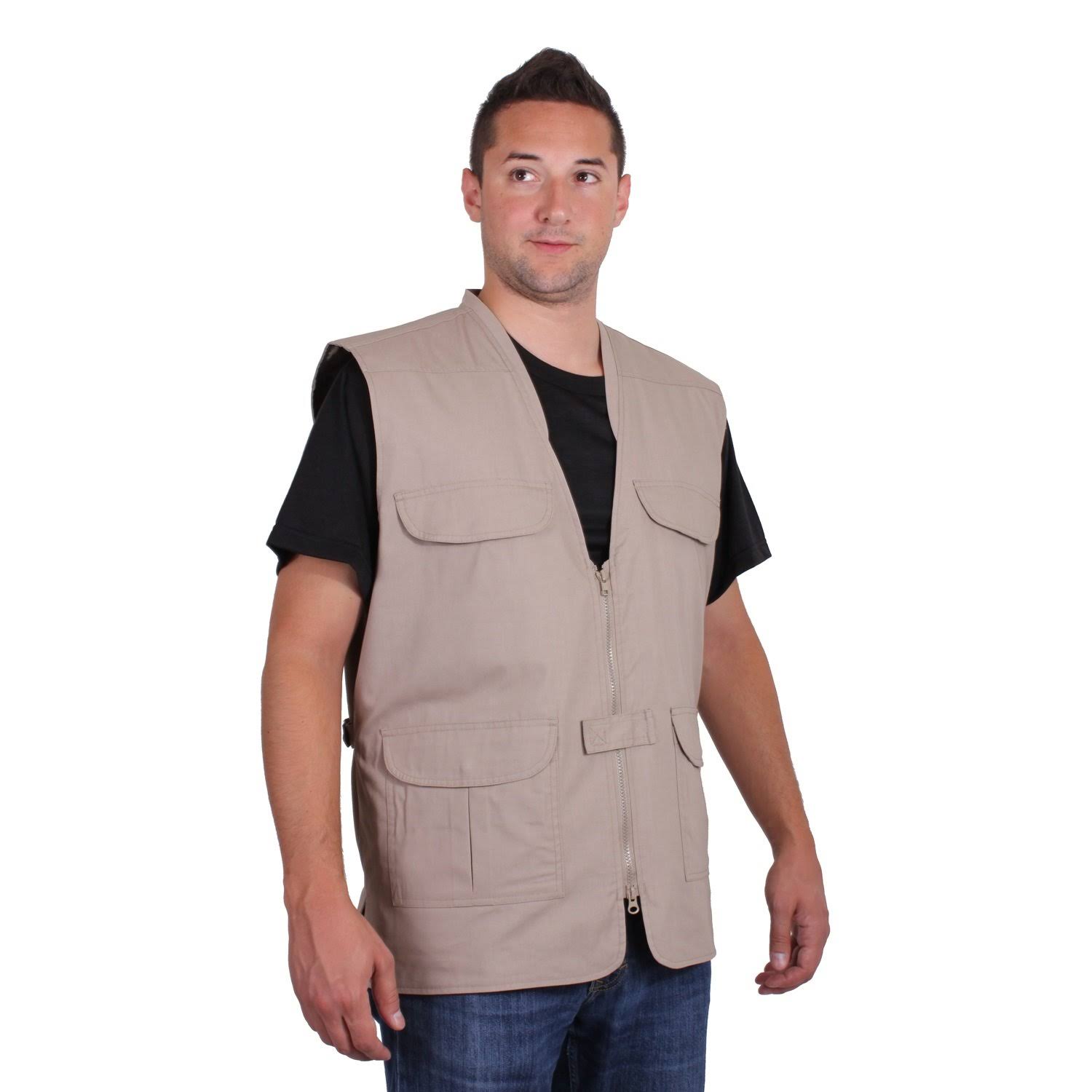 Rothco - Concealed Carry Lightweight Professional Khaki Vest