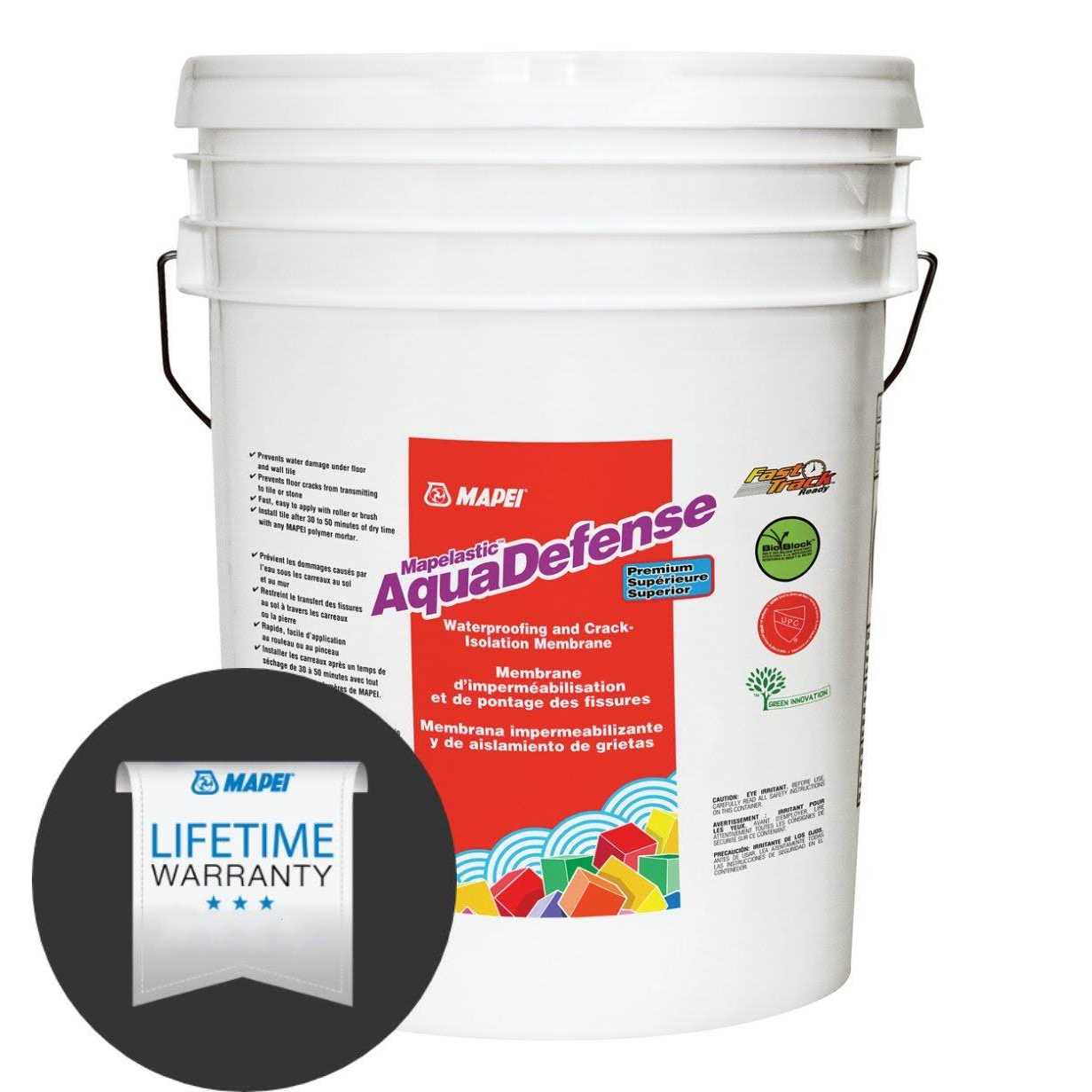 Mapei Mapelastic Aquadefense Membrane