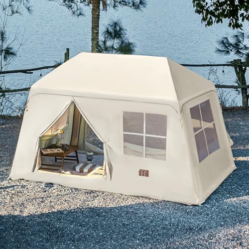 Inflatable Tents for Camping, Large Blow Up Tents for Camping Easy Set Up