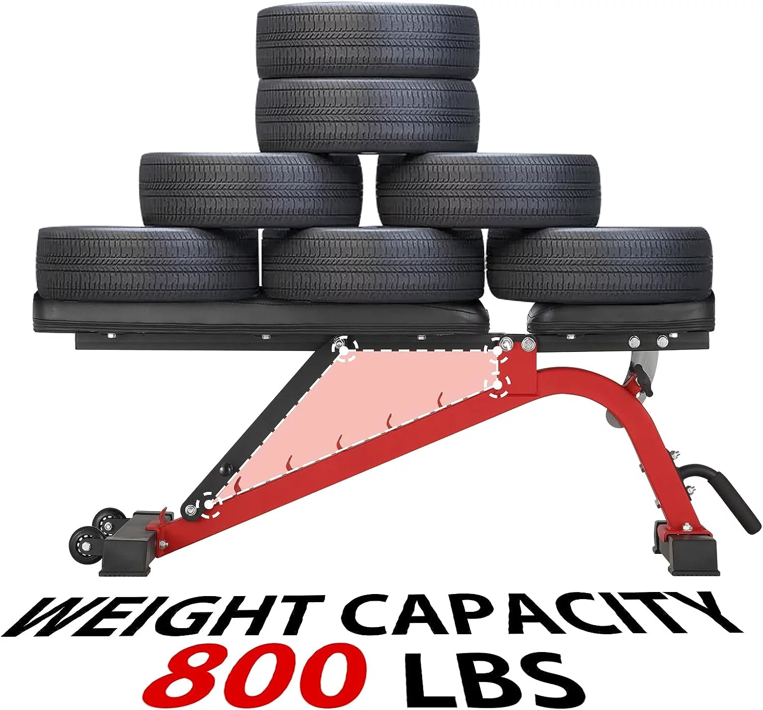 Mikolo Smith Machine Home Gym, 2000lbs Squat Rack with 800 lbs Weight Bench Combo