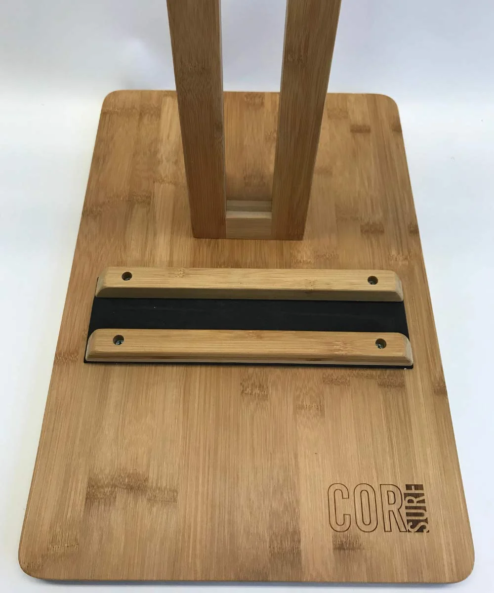 Cor Surf Bamboo Surfboard Storage Stand Premium Stand to Display Your Board
