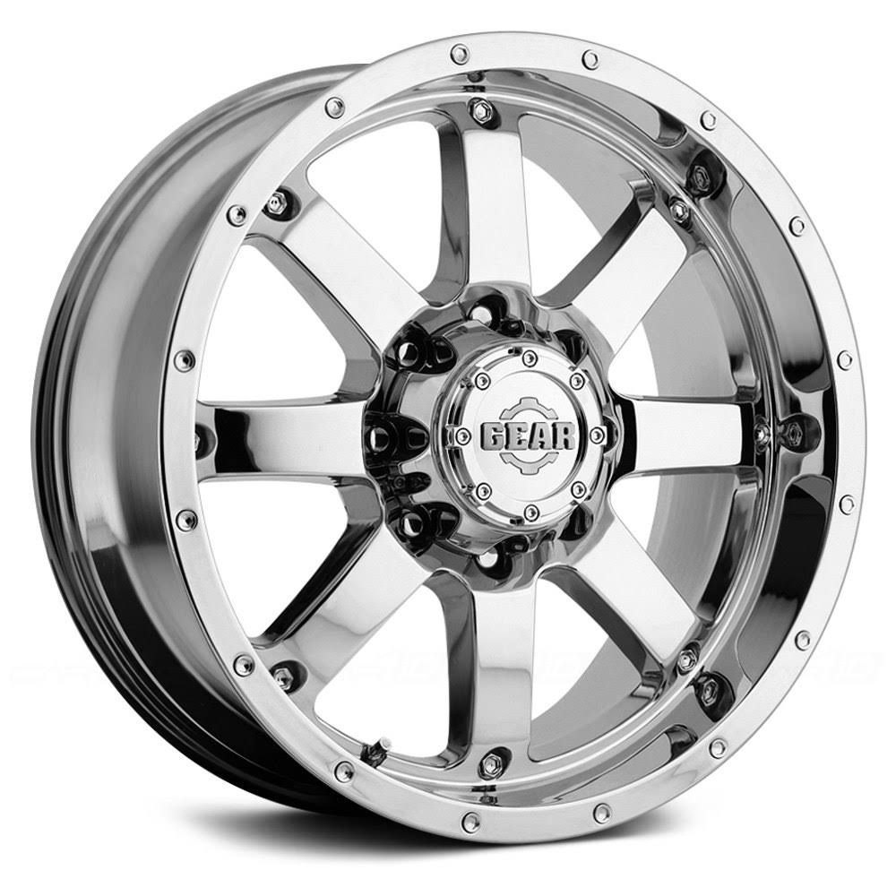 Gear Alloy 726C Big Block Chrome 18x9 8x6.5 18mm (726C-8908118)