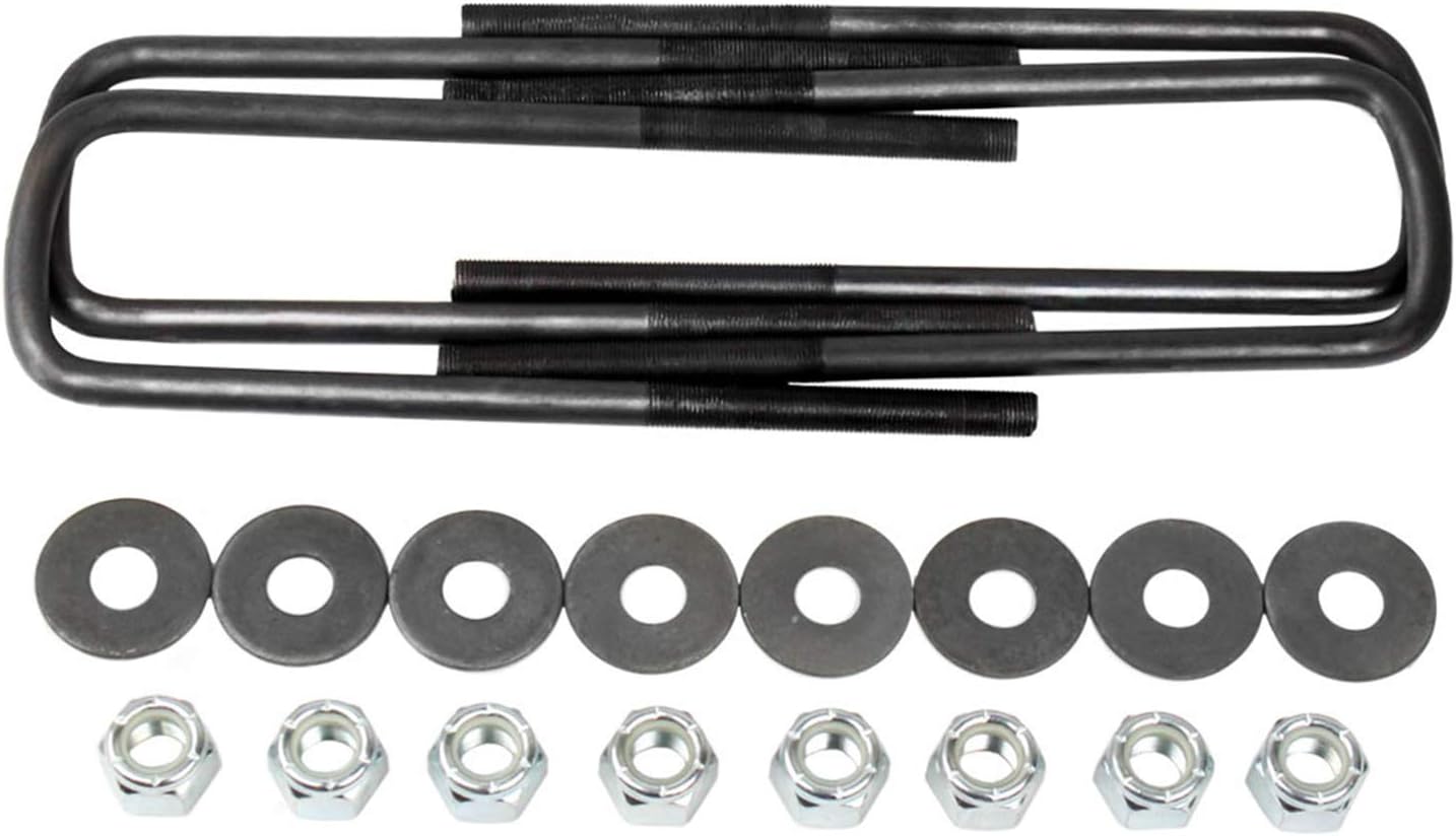2" Front Leveling Lift Kit for 1999-2004 Ford F250 Super Duty Front Axle 4X4 Mini Leaf Packs with U-Bolts by TSS