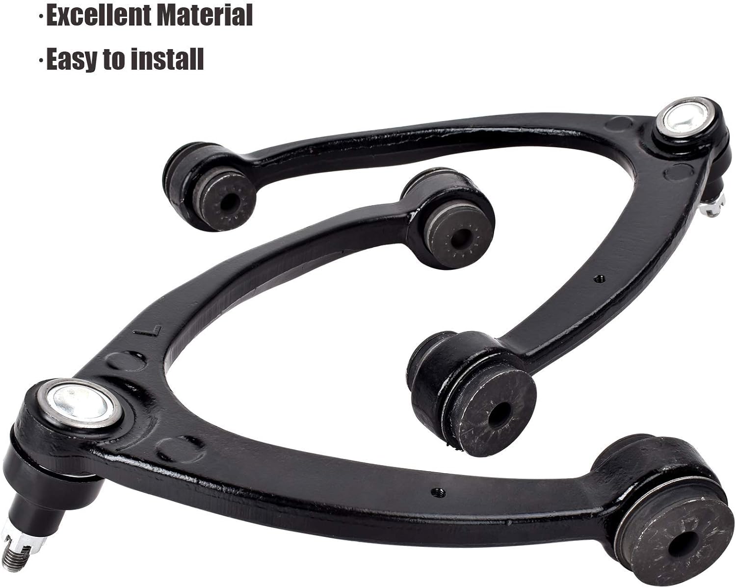 nifeida 2Pcs Front Upper Control Arm w/Ball Joint Assembly Compatible with 07-15 Silverado 1500 Avalanche 1500 Suburban Tahoe